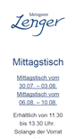 Mobile Screenshot of metzgerei-lenger.de